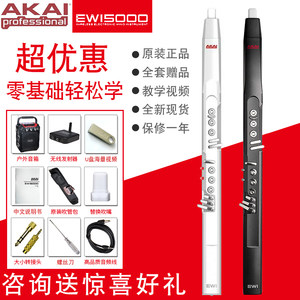 AKAI进口雅佳电吹管乐器EWI5000电吹管初学者雅家电萨克斯笛子