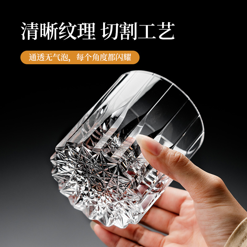 【手工雕刻】手工K9水晶杯