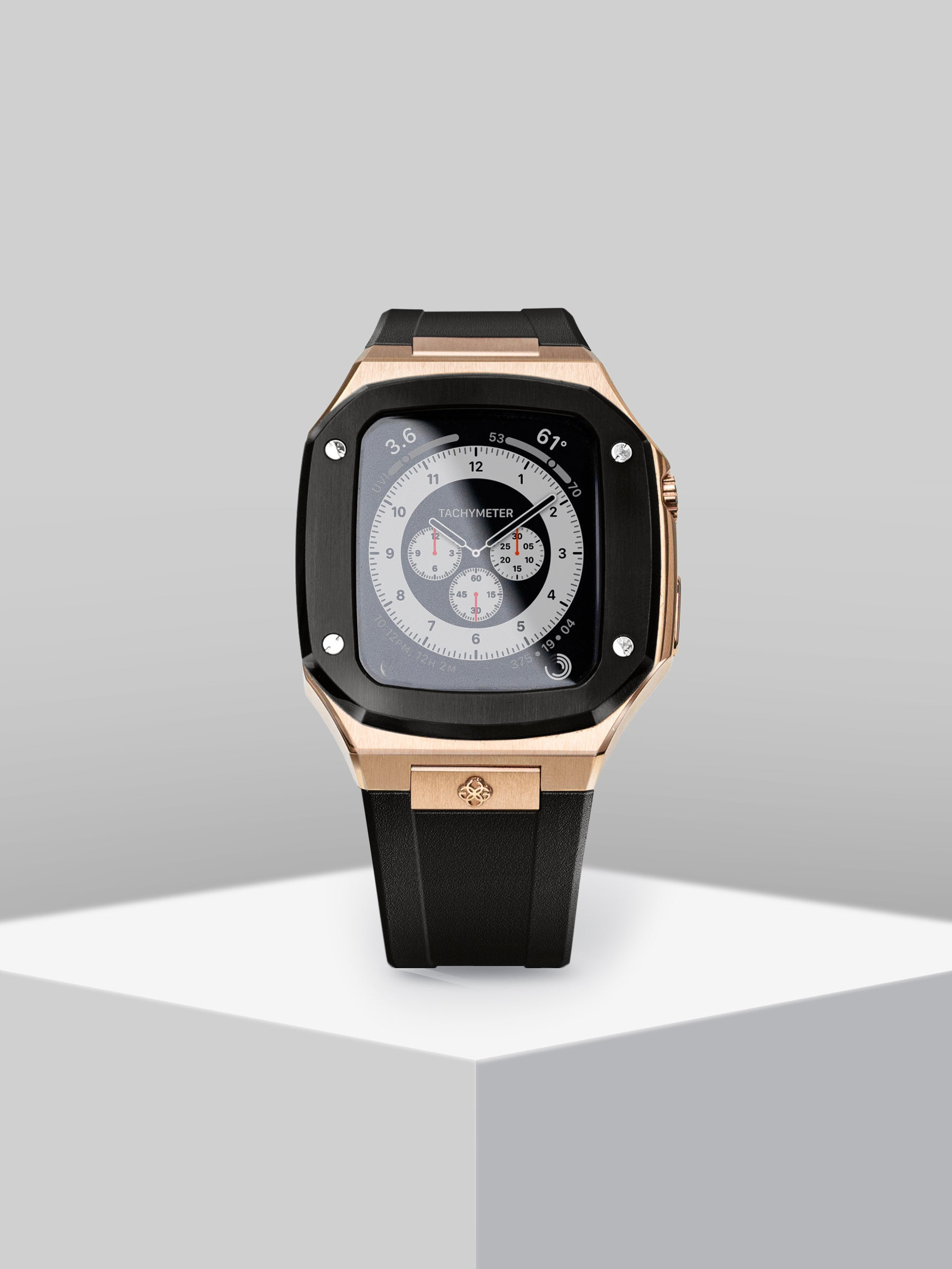 golden concept古德康赛gc运动玫瑰金适用iwatch7/6/se手表壳表带