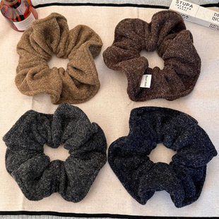 大肠发圈大号韩国布艺发肠圈扎发丸子头马尾发绳扎粗款皮套女发饰