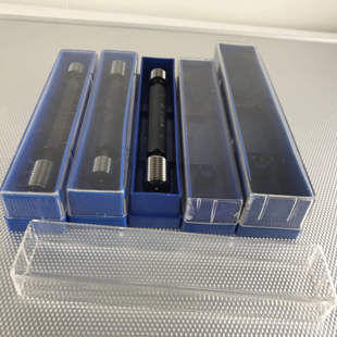 方蓝色塑料透明盖塞规包装盒金属包装盒齿轮包装盒轴承塑料收纳盒