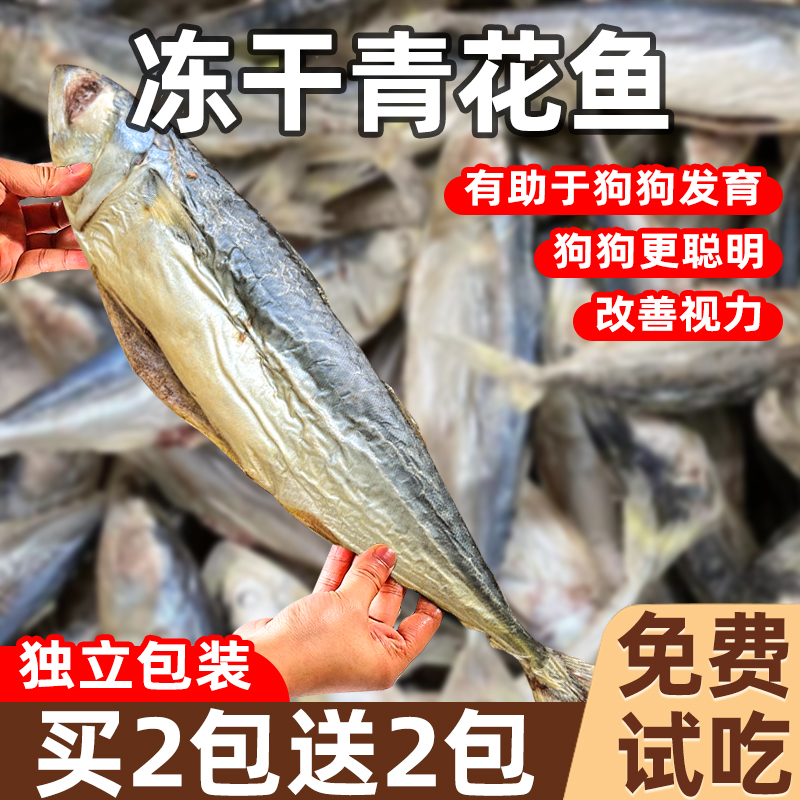 冻干青花鱼狗冻干零食