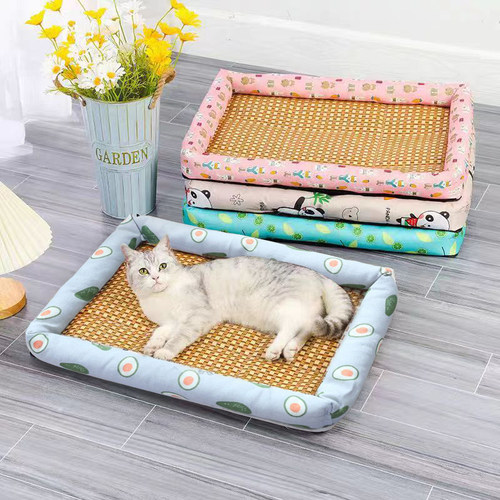 猫窝四季通用夏季猫咪凉垫凉席