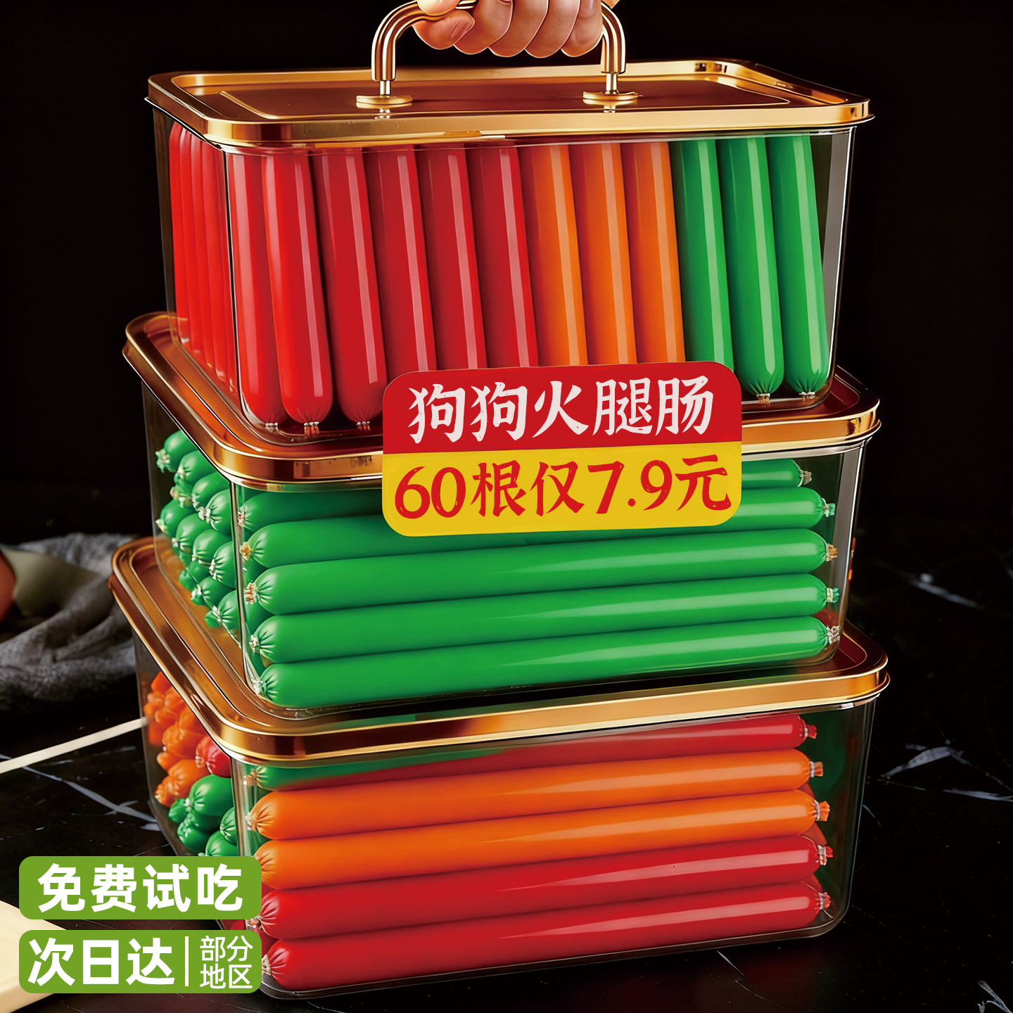 宠物狗零食火腿肠狗狗专用小型犬幼犬猫咪训练奖励小零食必备用品