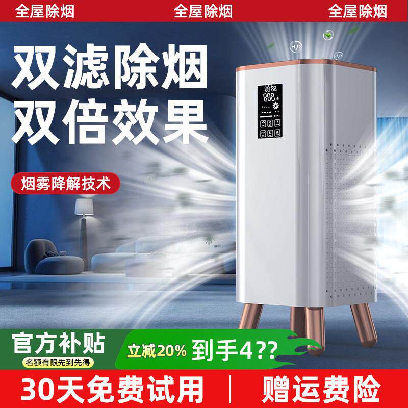 110V空气净化器家用除甲醛0耗材负离子除二手烟味美国日本新加坡