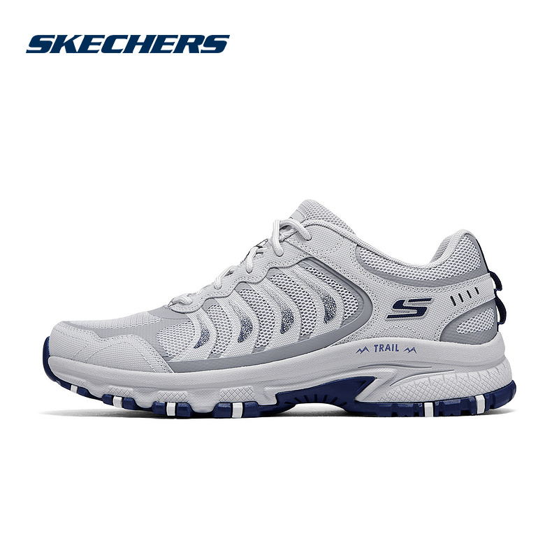 SKECHERS斯凯奇春夏男鞋运动鞋户外登山徒步缓震透气休闲鞋237805