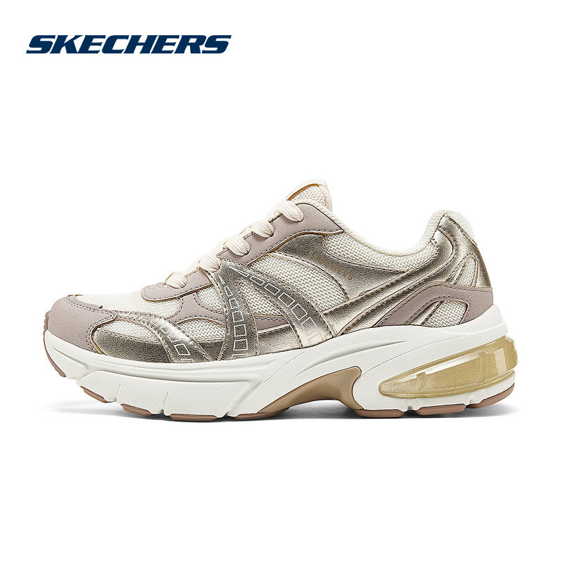 Skechers斯凯奇老爹鞋女子月影鞋舒适耐磨低帮休闲鞋 177357/RSGD,运动鞋new,运动休闲鞋,淘宝优惠券,粉丝福利购,淘宝优惠卷