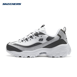 Skechers斯凯奇老爹鞋 运动休闲熊猫鞋 896285 WGY 厚底增高女子时尚