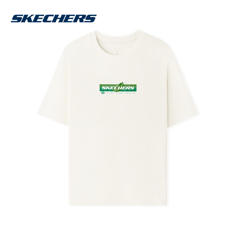 SKECHERS（新品）2025夏中性短袖衫 L225U158-0074