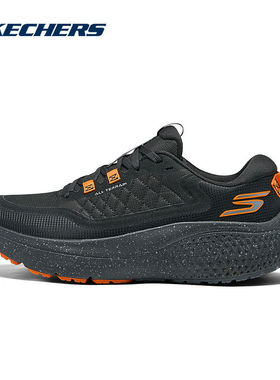 Skechers斯凯奇冬季男鞋厚底缓震织物低帮运动鞋 246087/BKOR