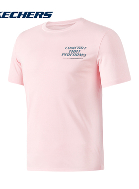 SKECHERS（新品）2024夏中性短袖针织衫 P224U041-01SX