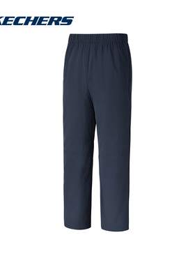 斯凯奇运动闪穿裤男加绒休闲时尚直筒防风裤子P325M144/0515