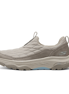 Skechers斯凯奇女鞋冬新款一脚蹬加绒保暖健步鞋运动鞋124894/TPE