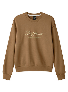 Skechers斯凯奇冬女上衣圆领卫衣针织套头衫 L424W030/013J