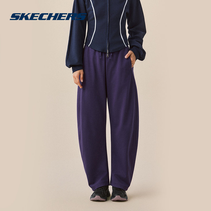 斯凯奇香蕉裤春季流行时尚女宽松显瘦卫裤休闲运动阔腿裤L325W054,运动服/休闲服装,运动长裤,淘宝优惠券,粉丝福利购,淘宝优惠卷