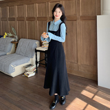 -新款假两件连衣裙-2532-P125-K178，女装连衣裙，2C168