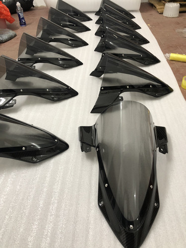 适用于宝马S1000RR风挡定风翼19-24年通用前挡风改装加高竞技款式