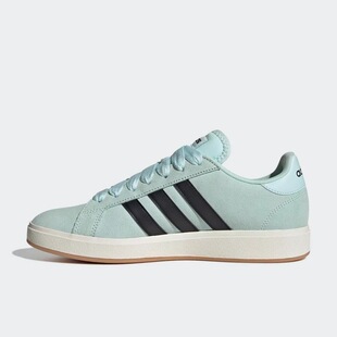 阿迪达斯adidas男鞋Grand Court Base 00s百搭运动休闲板鞋JR7077
