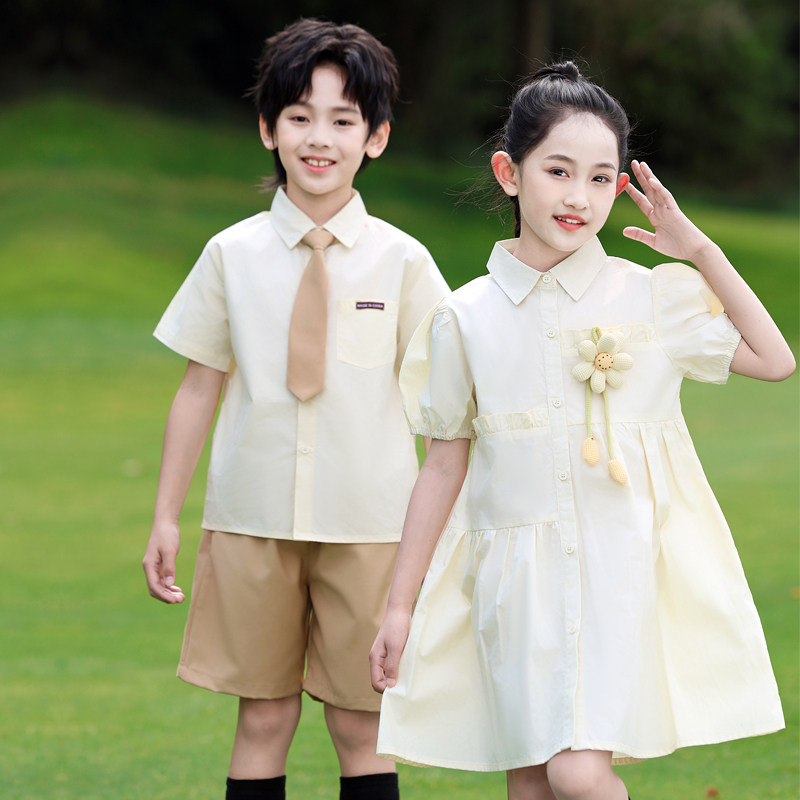 六一儿童节表演服小学生诗歌朗诵合唱舞台演出服幼儿园毕业照班服