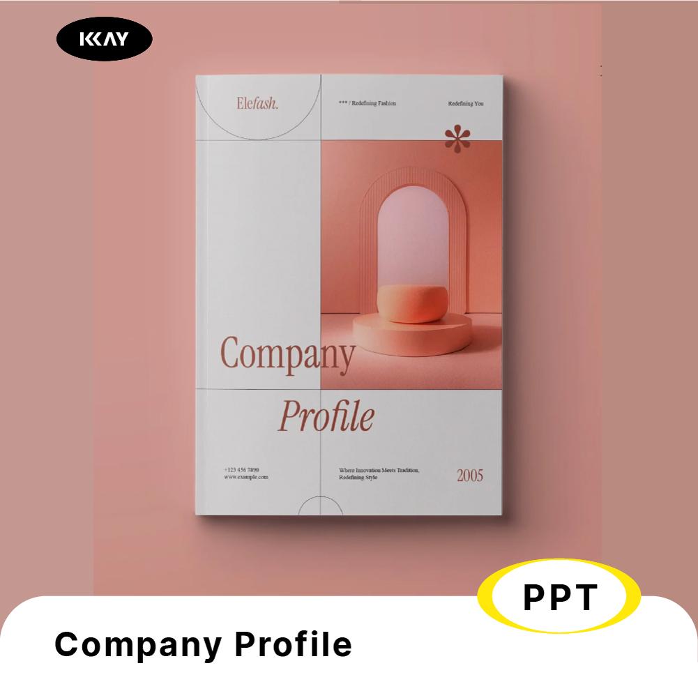 高级时尚Lookbook/PPT模板素材图片