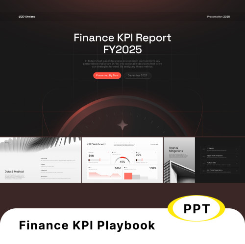 25页黑红商业KPI绩效企业员工考核管理指标图表数据分析ppt模板