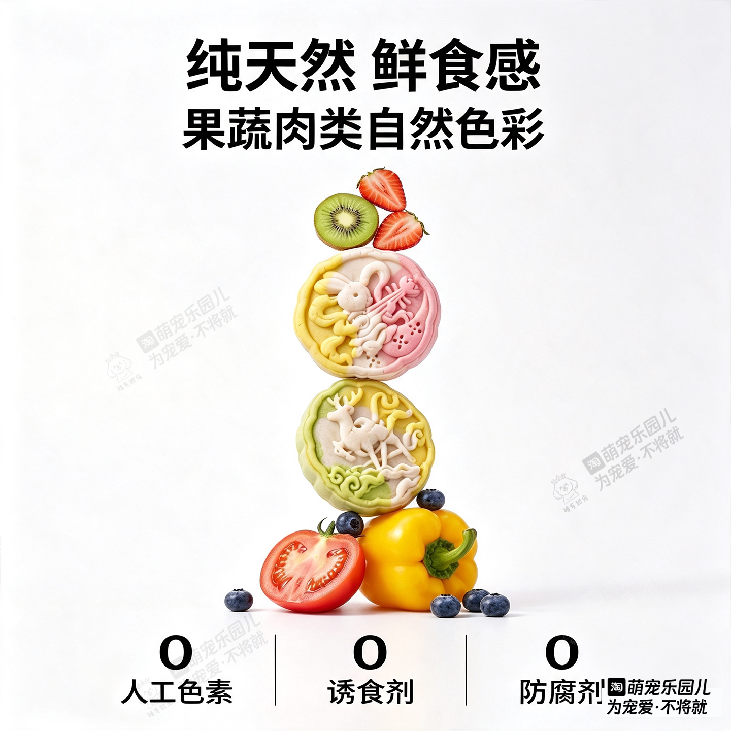狗狗中秋月饼礼盒鸡肉手工猫咪营养纯肉奖励无添加鲜食宠物零食