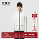 印花潮流时尚 CNC男装 奥莱春夏立领字母夹克外套男新款 拉链上衣