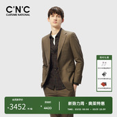 100%绵羊毛 刺绣西服商务西装 CNC男装 轻奢经典 外套男 奥莱男士