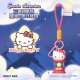 三丽鸥正版 煤油小夜灯kitty猫挂件创意库洛米钥匙扣公仔包包挂饰