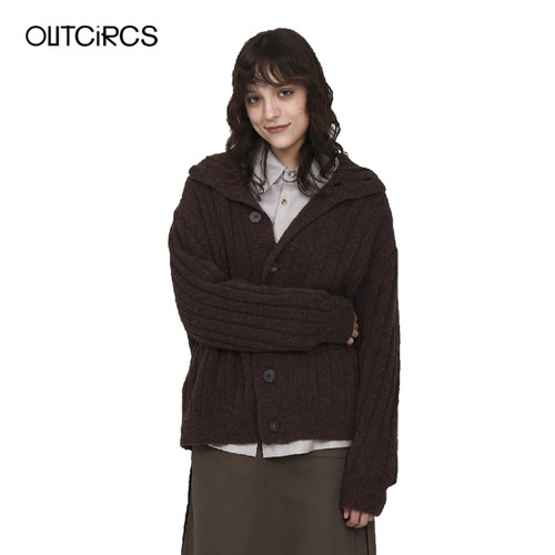 OUTCiRCS羊毛针织衫外套