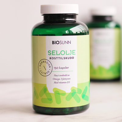 BIOSUNN挪威进口大海豹油软胶囊家庭装Omega3脑血管营养保健150粒