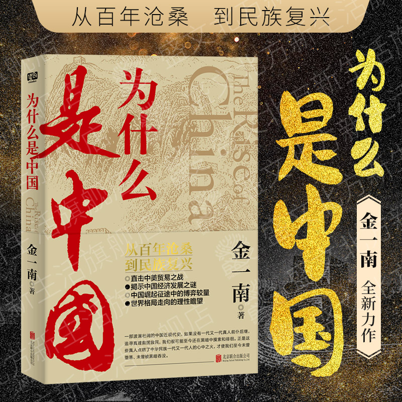 为什么是中国全书正版书籍金一南原著 直击中美贸易之战中国经济发展之谜 从百年沧桑到民族复兴 中国近代史 历史文学畅销书