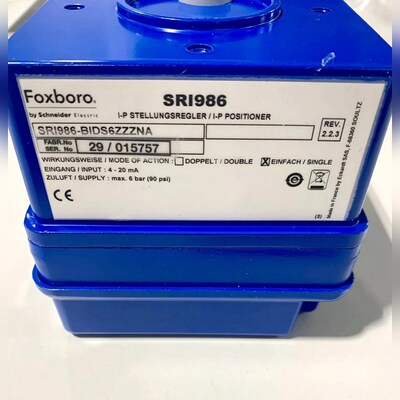 Foxboro SRI986 I-P SRI986-BIDS 议价