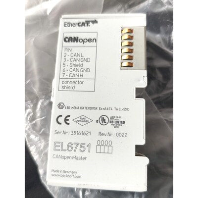 倍福EL6751 CANopen主站模块 议价