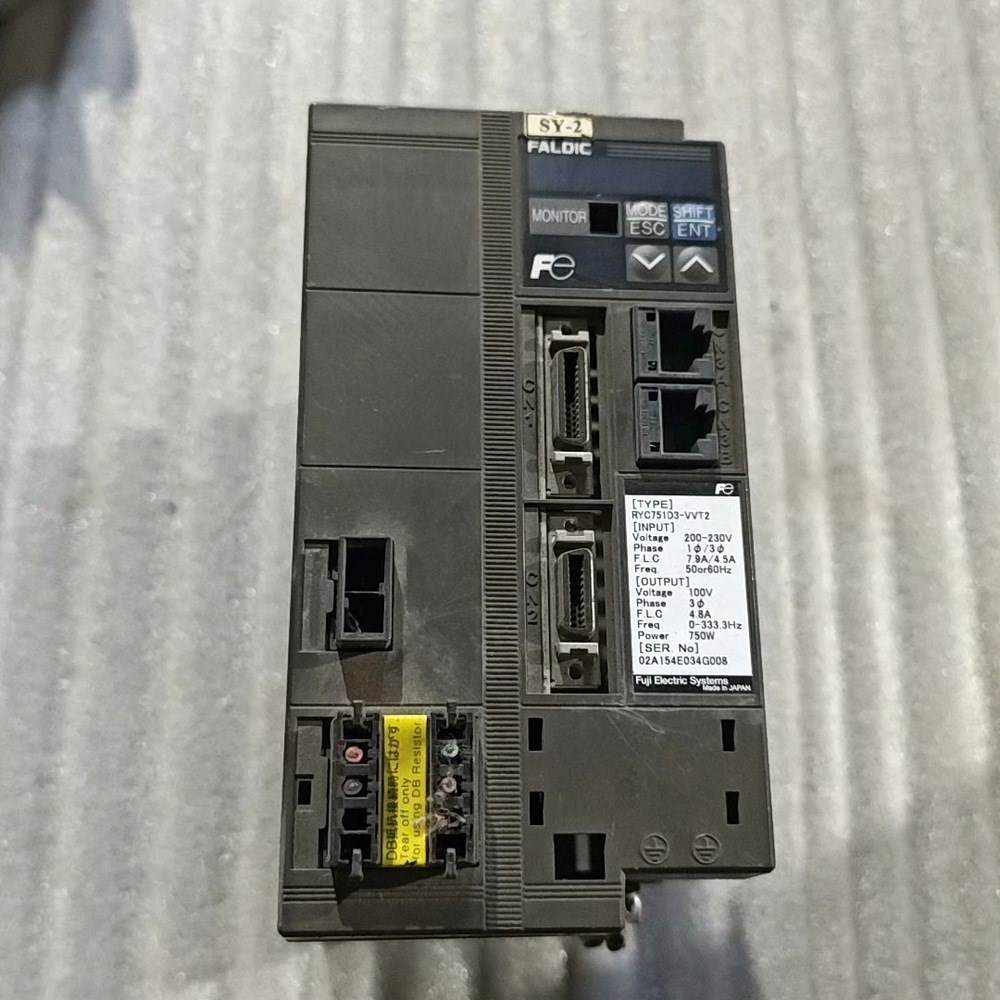 富士伺服电机伺服驱动RYC751d3-VVT2功能包好750 议价