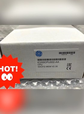 GE IC200CPU002 议价