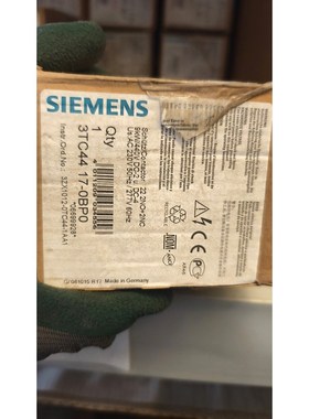 直流接触器3TC44 17-0BP0原装 议价