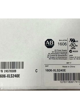 1606-XLS240E未拆封现货 标价 议价