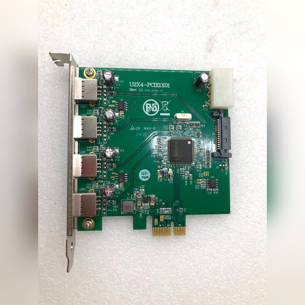 台湾 工业相机图像采集卡U2X4-PCIE1X0Rev 议价