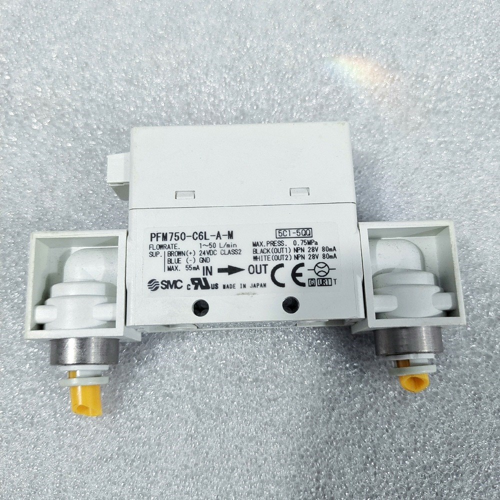 SMC流量计PFM750-C6L-A-M件功能完好实物拍 议价