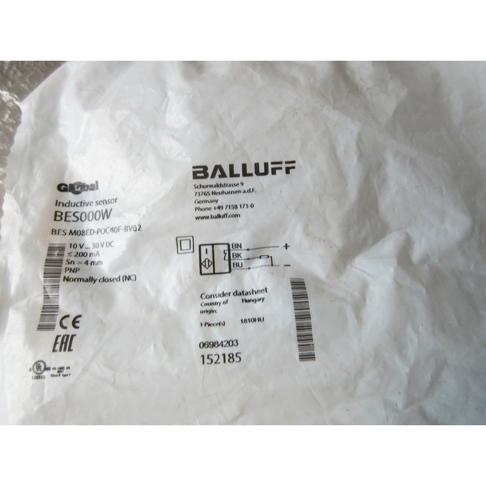 原装巴鲁夫 BES000W BES M08ED-POC40F-BV02 现货 议价