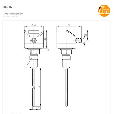 易福门 TD2507 TD-030CFER12-ZVGUS 议价