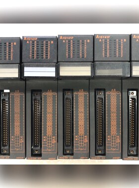 三菱PLC输出模块A1SY41P实物拍摄成色漂亮!有5个 议价