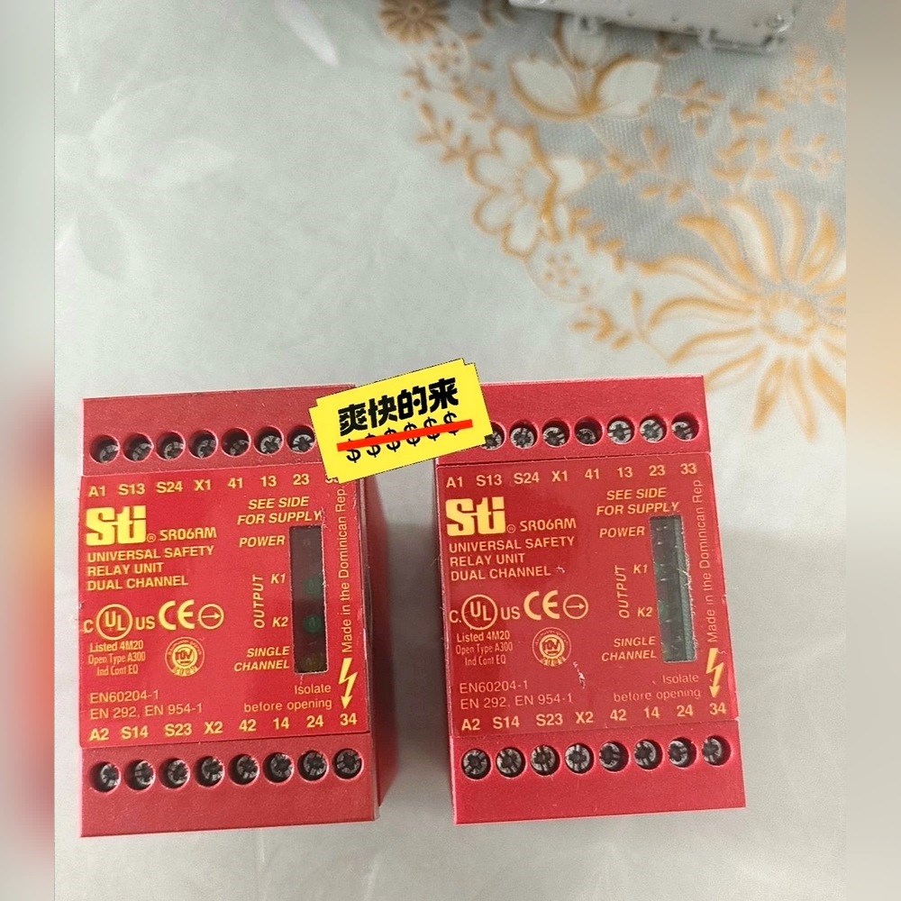 EN60204-1原装STI安全继电器闲置3只无 议价