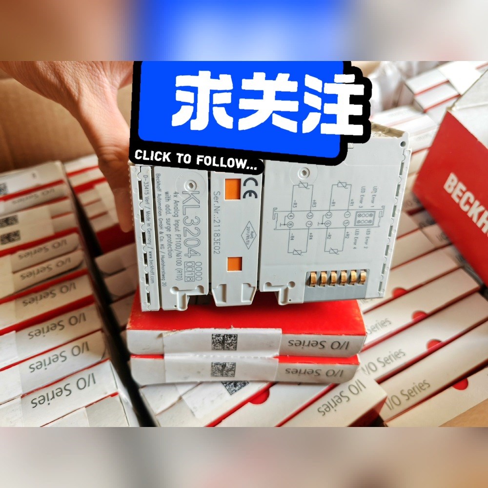 出倍福模块KL3204-0018进口带包装德国倍福原厂 议价