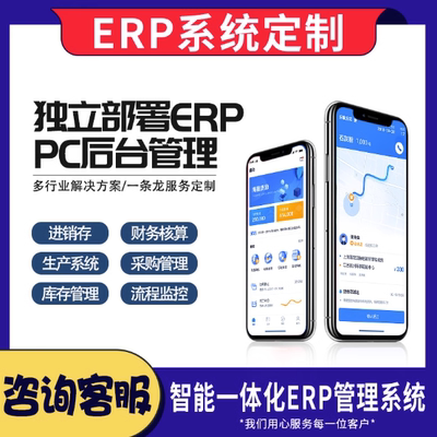 ERP/管理系统/订单/销售/采购/生产/进销存/供应链/软件定制开发