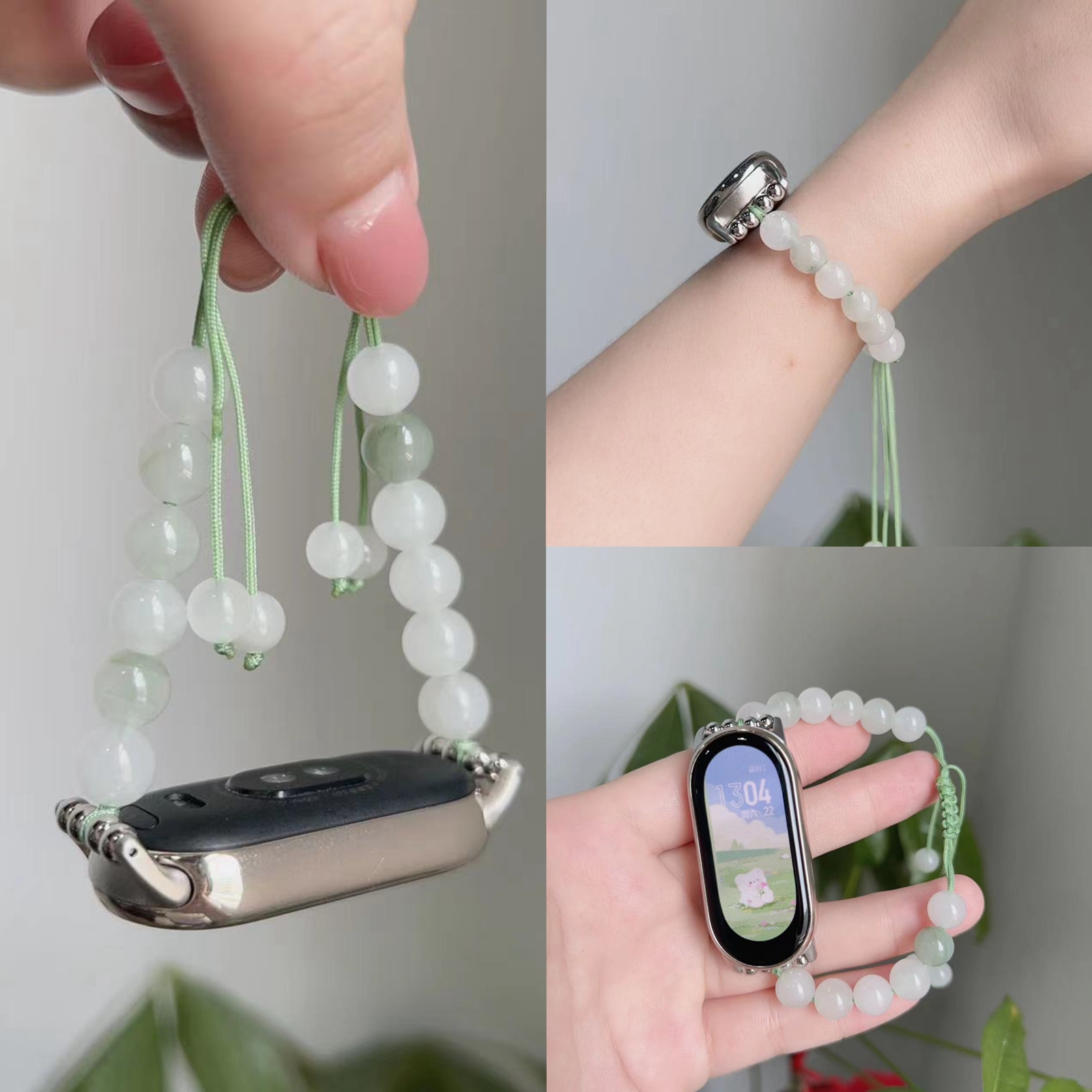 iwujiao小米8拉伸伸缩表带