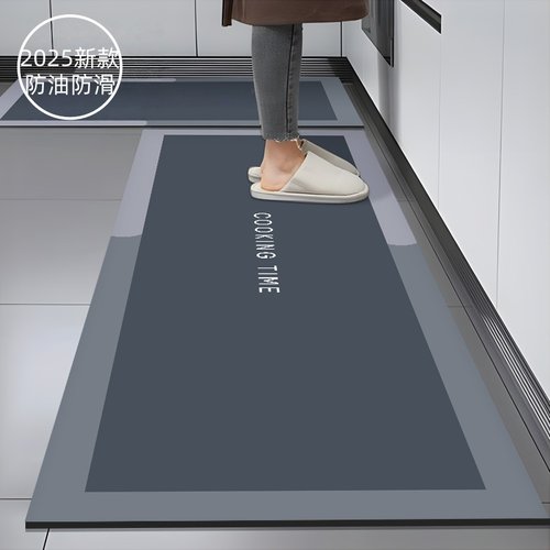 厨房防滑防油可擦免洗硅藻泥地垫