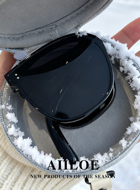 AIILOE偏光可折叠近视墨镜带度数