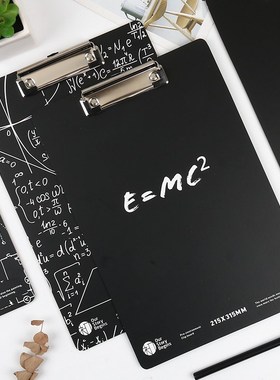 。墨染文坊Engram系列亚克力板夹文件夹板世界名画莫奈梵高星空瑞鹤图文具办公学生用品a4写字垫板资料夹书写